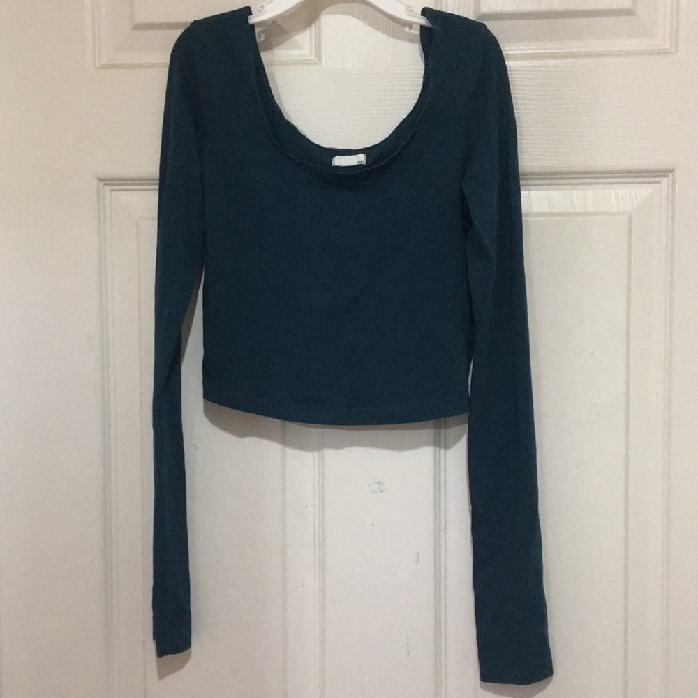 Long Sleeve Crop Top